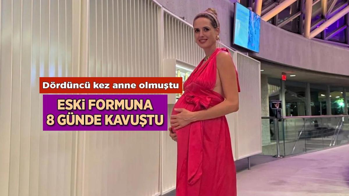 Haberler: Wilma Elles doğum sonrası 8 günde fazla kilolarından kurtuldu, eski formuna kavuştu! İşte son hali