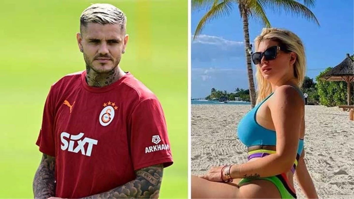 Yok artık, daha neler! Icardi, kendisinden boşanma kararı alan Wanda Nara'nın üstsüz fotoğrafını paylaştı